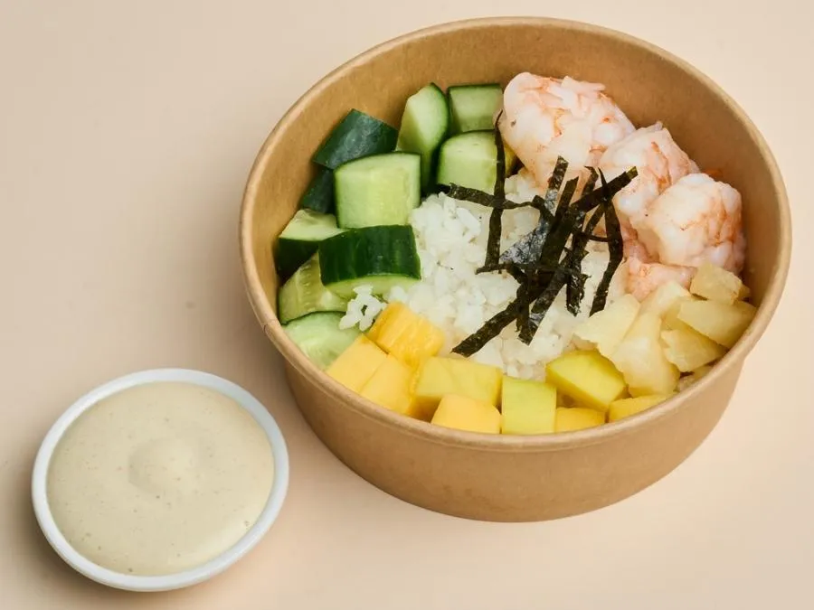 Поке с креветкой 