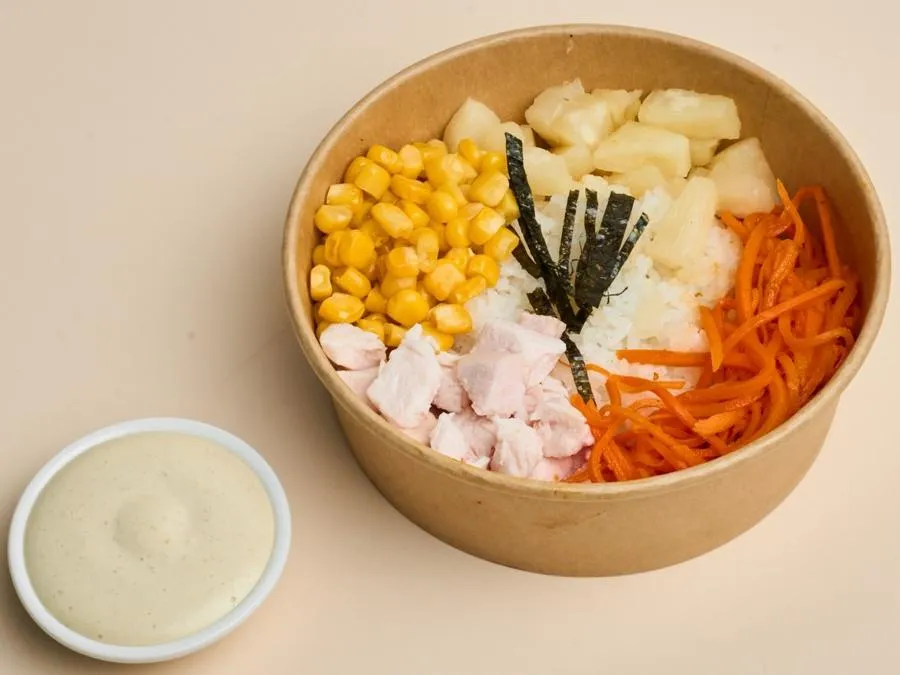 Поке с курицей 